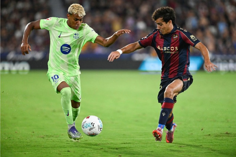Levante nguy cơ thua đậm Barcelona